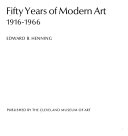 Fifty years of modern art, 1916-1966 /