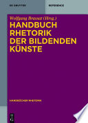 Handbuch Rhetorik der bildenden Künste /