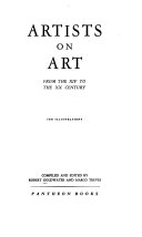 Artists on art : from the XIV to the XX century /