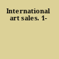 International art sales. 1-