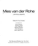 Mies van der Rohe : critical essays /