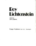 Roy Lichtenstein.