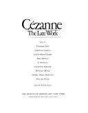 Cézanne : the late work : essays /