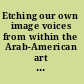 Etching our own image voices from within the Arab-American art movement /