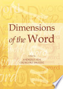Dimensions of the word /
