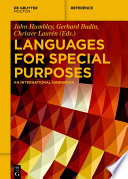 Language for special purposes : an international handbook /