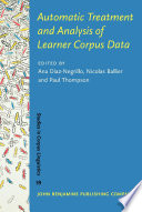 Automatic treatment and analysis of learner corpus data /