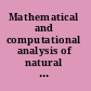 Mathematical and computational analysis of natural language selected papers from the 2nd International Conference on Mathematical Linguistics, Tarragona, 2-4 May 1996 /