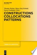 Constructions collocations patterns /