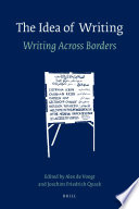 The idea of writing writing across borders /