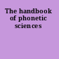 The handbook of phonetic sciences