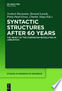 Syntactic structures after 60 years /