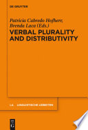 Verbal plurality and distributivity