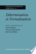 Détermination et formalisation