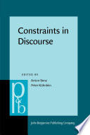 Constraints in discourse