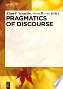 Pragmatics of discourse /