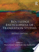 Routledge encyclopedia of translation studies