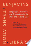 Language, discourse, and translation in the West and Middle East