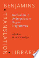 Translation in undergraduate degree programmes