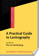 A Practical guide to lexicography