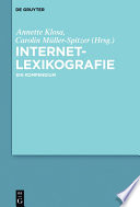 Internetlexikographie : ein kompendium /