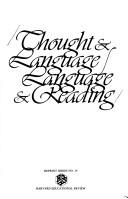 Thought & language/language & reading /