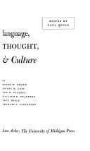 Language, thought & culture /