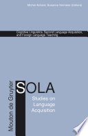 Cognitive linguistics, second language acquisition, and foreign language teaching