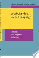 Vocabulary in a second language selection, acquisition, and testing /