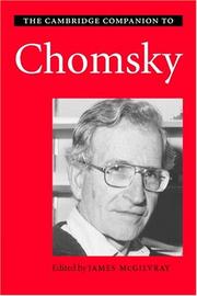 The Cambridge companion to Chomsky /