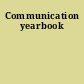 Communication yearbook