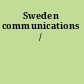 Sweden communications /