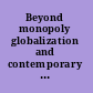 Beyond monopoly globalization and contemporary Italian media /