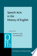 Speech acts in the history of English