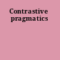 Contrastive pragmatics