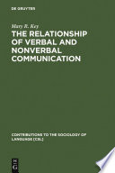 The relationship of verbal and nonverbal communication