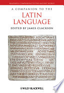 A companion to the Latin language