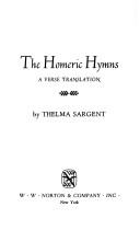 The Homeric hymns; a verse translation /