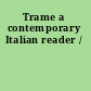 Trame a contemporary Italian reader /