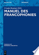 Manuel des francophonies /