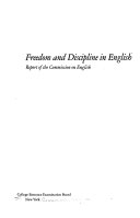 Freedom and discipline in English ; report.