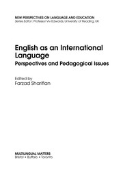 English as an international language : perspectives and pedagogical issues /