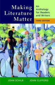 Making literature matter : an anthology for readers and writers /