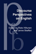 Discourse perspectives on English medieval to modern /