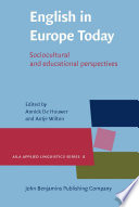 English in Europe today sociocultural and educational perspectives /