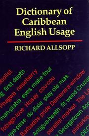 Dictionary of Caribbean English usage /