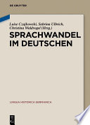 Sprachwandel im Deutschen /