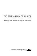 Approaches to the Asian classics /