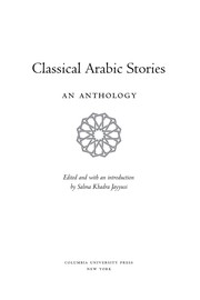 Classical Arabic stories : an anthology /