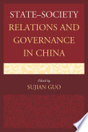 State-society relations and governance in China /